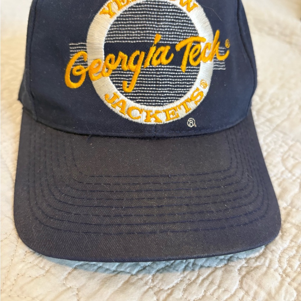 The Game Georgia Tech Yellow Jackets Navy Blue Circle Cap